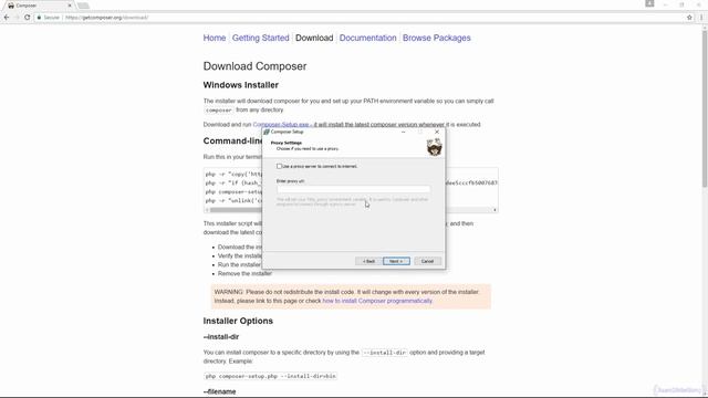 004 downloading and installing composer смотреть онлайн