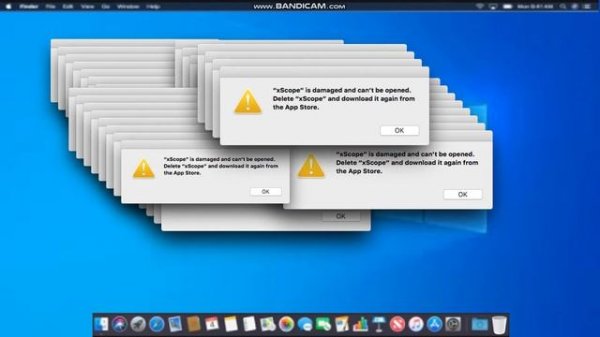 Mac os crazy error