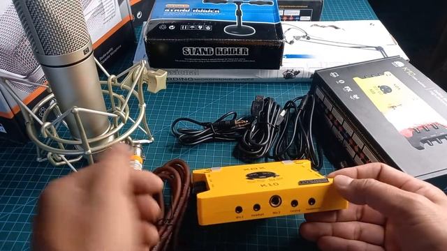 Hướng dẫn sử dụng SoundCard K10 mic U87Pro Mic At100 смотреть онлайн