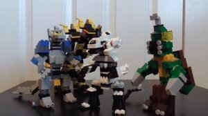LEGO Godzilla Size Comparisons (Series 4)