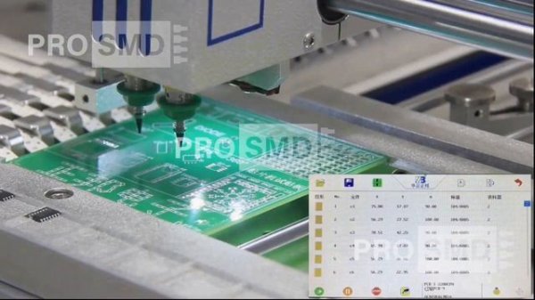 Настольный установщик SMD компонентов и LED Zhengbang модель ZB3245T