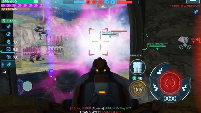 War robots. Бой кланов UA android, ios и кланов SU pc SU ios смотреть онлайн