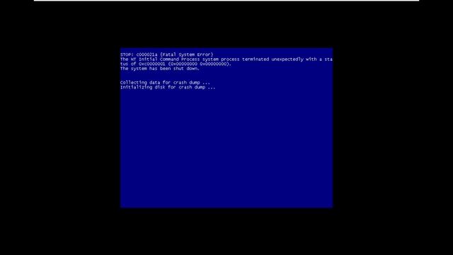 Windows Vista Build 5568 (Release Candidate 1) BSOD смотреть онлайн