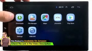 EZoneTronics Android 8.1 Double Din Car Stereo Navigation Bluetooth 1G&16G Touch Screen Ca