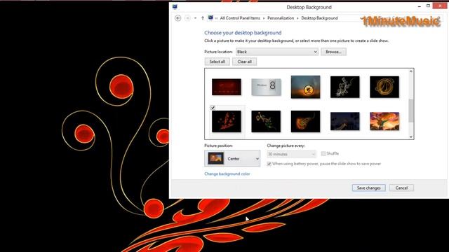 Change Desktop wallpaper on Windows 8 смотреть онлайн