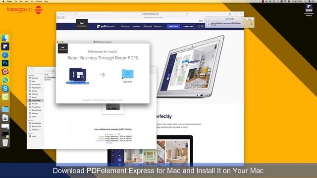 How to replace images in PDF files? [PDFelement Express for Mac] смотреть онлайн