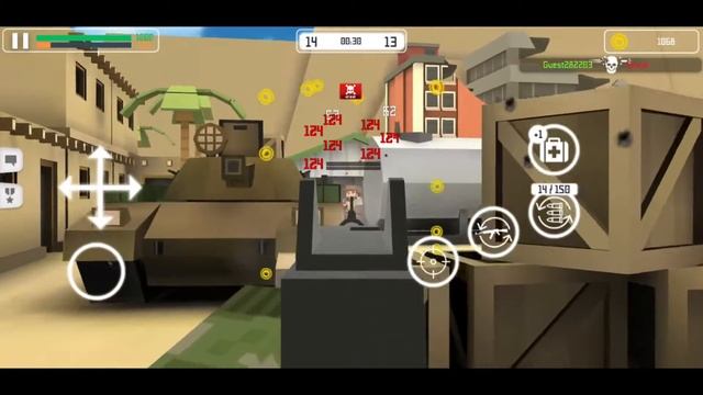 Block Gun: FPS PvP War - Online Gun Shooting | Gameplay 01 (Android / iOS) смотреть онлайн