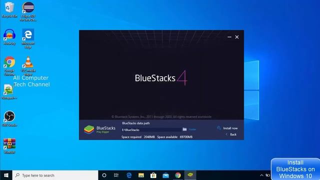 How to Download and Install Bluestacks 4 on Windows 10 2020 смотреть онлайн
