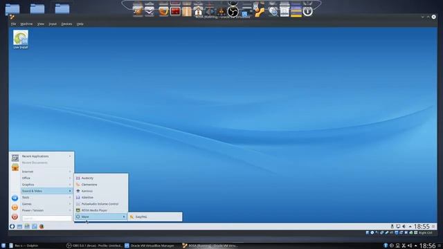 Rosa Distro Review Kde Plasma 5 смотреть онлайн