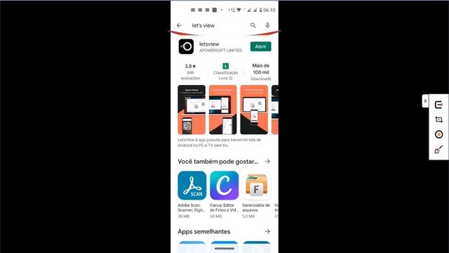 Espelhamento gratuito de tela sem fio com Lets View смотреть онлайн