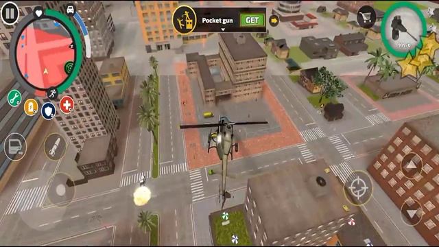 Fun at NY City Helicopter - Flying Iron Rope Hero Vice Town - Android Gameplay #2 смотреть онлайн