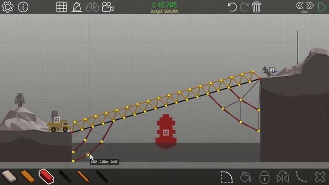 Poly Bridge | 3-5: Dump Slope смотреть онлайн