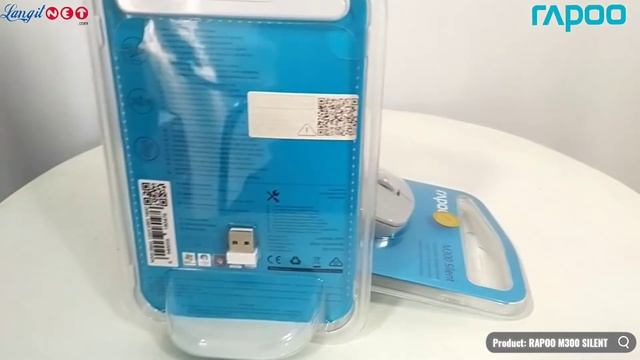 Rapoo M300 SILENT D GREY mouse wireless - (92802) смотреть онлайн