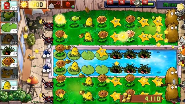 Plants vs. Zombies - Level 7 - Pool - Adventure 2 - Android Gameplay смотреть онлайн