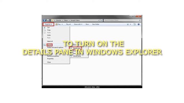 How to Turn the Details Pane On or Off in Windows 7 смотреть онлайн