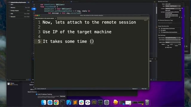 Two machine debug of Apple's EndpointSecurity.framework AUTH events смотреть онлайн