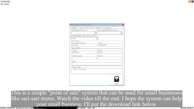 Small Point Of Sales System смотреть онлайн