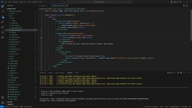 Getting Started with Shopify App Bridge - Create a Shopify App смотреть онлайн