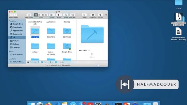 2.2 MAC SETUP | Step 1. Install Flutter SDK смотреть онлайн