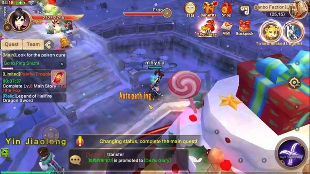 BEST MMORPG Mobile YULGANG GLOBAL Android ios Gameplay Open World Nft Play to Earn P2E смотреть онлайн