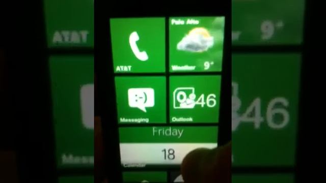 Best Windows Phone 7 theme on iPhone OS7 new tiles!!! смотреть онлайн