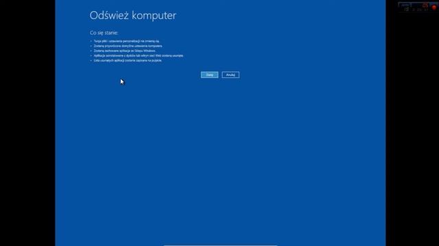 Jak przywrócić Windows 8.1 do ustawień fabrycznych HD смотреть онлайн