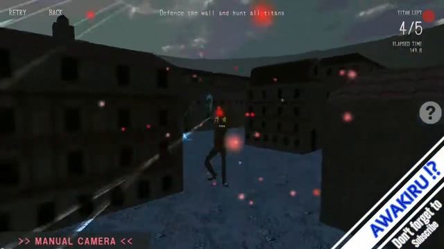 Sasageyo! Attack to conquer Gameplay Android.Mobile | AoT Games For Android | Anime Games смотреть онлайн