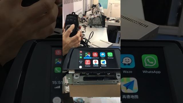 BMW NBT i118 CarPlay On HKTDC fair смотреть онлайн