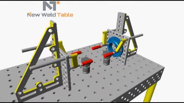 3D welding table--Hebei New Machinery Equipment Co.,LTD смотреть онлайн