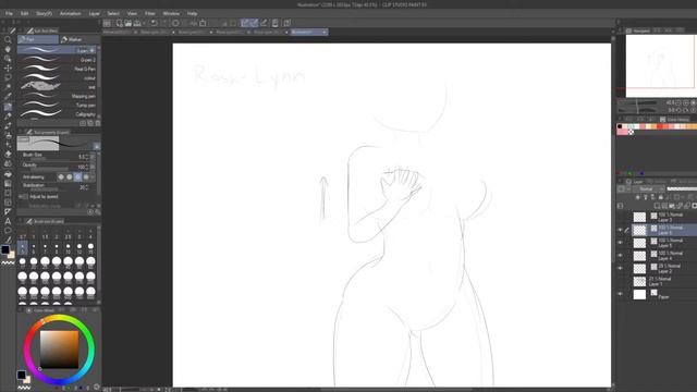 Drawing Cute OC Girls In Hot Weather