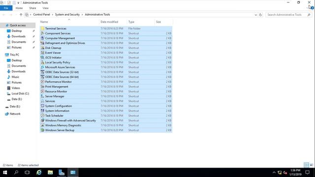 15-Learning the Interface on Windows SERVER2016-Full Video смотреть онлайн