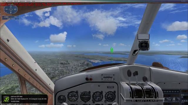MS Flight Simulator X | Powered by GeForce GTX смотреть онлайн