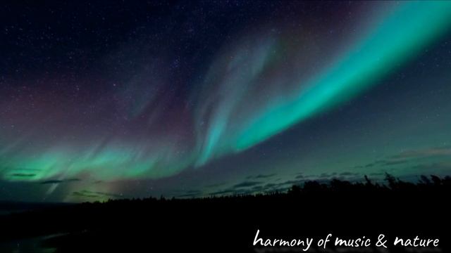 Aurora Yellowknife Guitar Piano Acoustic Sleep Calm Music Healing Travel смотреть онлайн