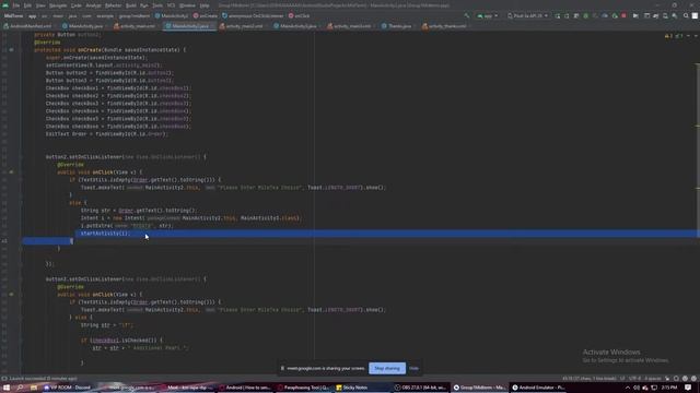MilkTea Ordering Shop Application (Midterm Exam) Using Android Studio смотреть онлайн