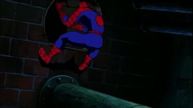 Spiderman searches for The Lizard in the sewers смотреть онлайн