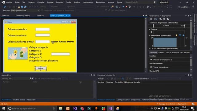 Bucle FOR C# windows forms visual 2019 смотреть онлайн