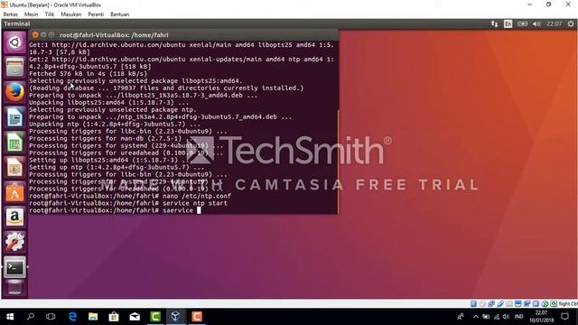 Cara Konfigurasi NTP SERVER melalui Ubuntu смотреть онлайн