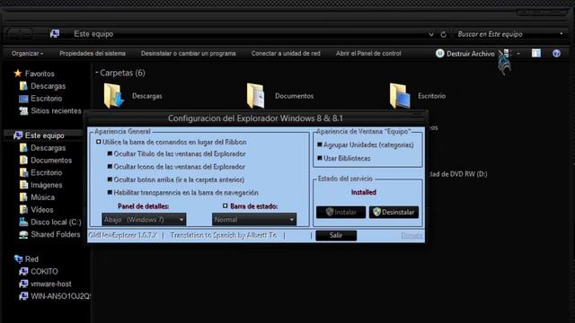 Cambiar shell32 win 8 1 SEGURO смотреть онлайн