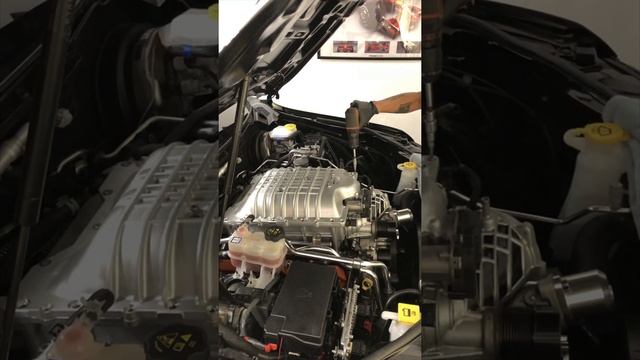 Jeep Grand Cherokee TrackHawk Supercharger Snout Removal