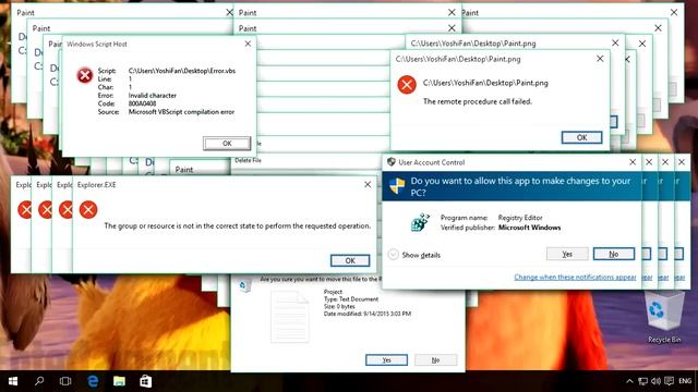[HD] Windows 10 Crazy Error! смотреть онлайн
