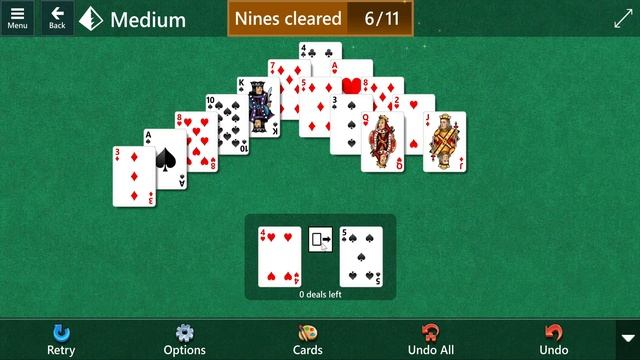 Microsoft Solitaire Collection: Pyramid - Medium - June 7, 2023 смотреть онлайн