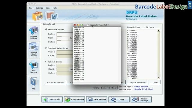 Understand how to create and print barcode label on Mac machine смотреть онлайн
