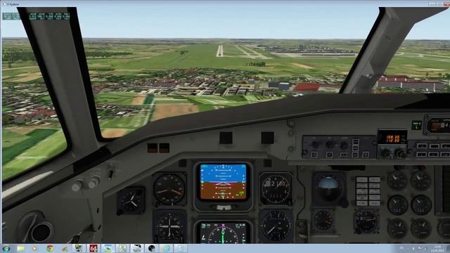 X-Plane 10: SAAB 340A landing at EDDM смотреть онлайн