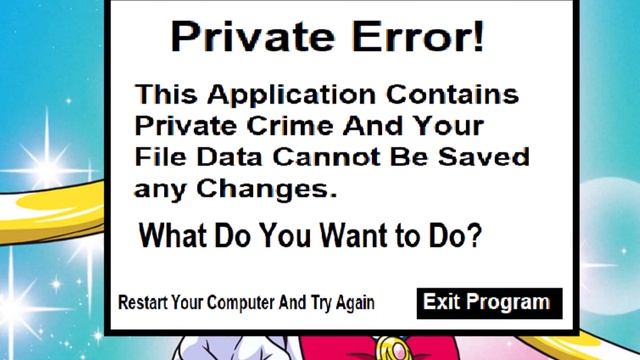 MS DOS Sailor Moon R: Error Message смотреть онлайн