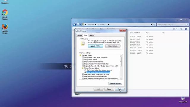 Show Hidden Files on Windows 7 смотреть онлайн