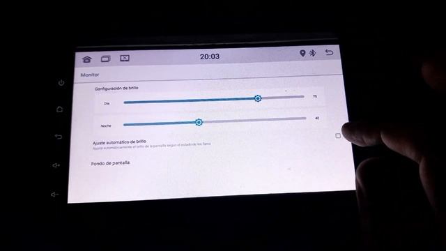 Configurar ajuste automático de brillo pantalla en Radio Android смотреть онлайн