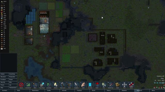 RimWorld Gameplay Alpha 12 - #18 - Furnishing! - Let's Play смотреть онлайн