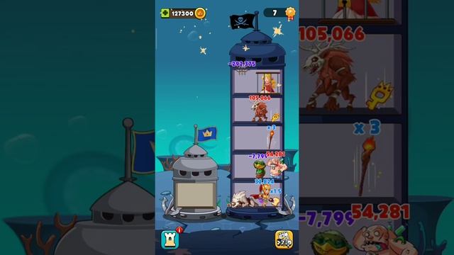 Hero Tower War's / Math Puzzle / Hero Castle War's / Tower War's All Levels Gameplay смотреть онлайн