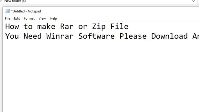 How To Make RAR or ZIP File In Windows 10/11 смотреть онлайн