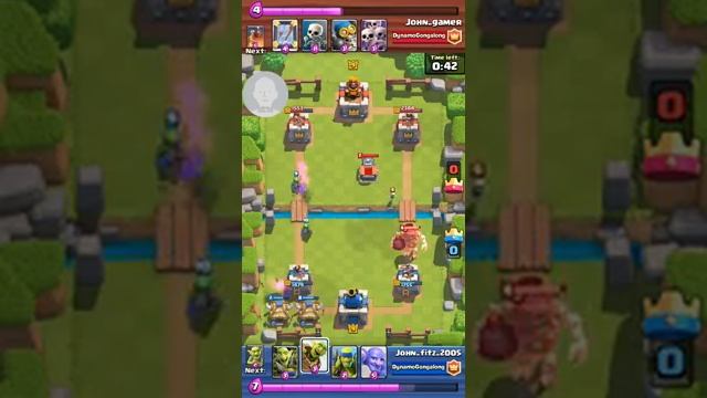 Clash royale- all goblins vs all skeletons смотреть онлайн
